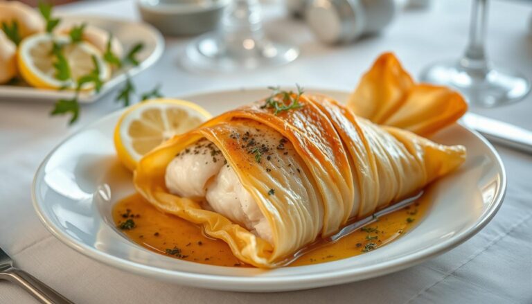 fish wrapped in filo recipe​