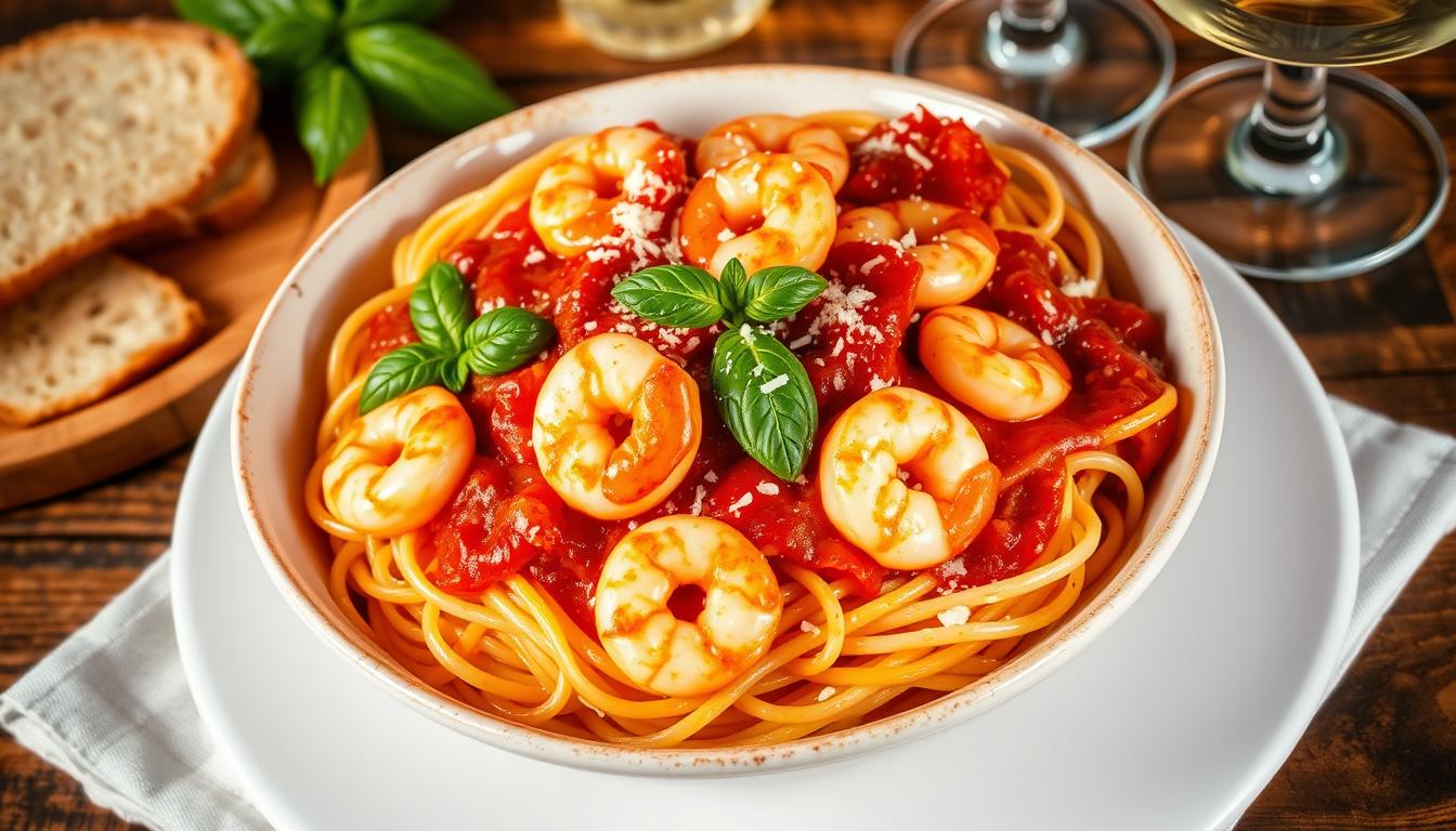 shrimp marinara