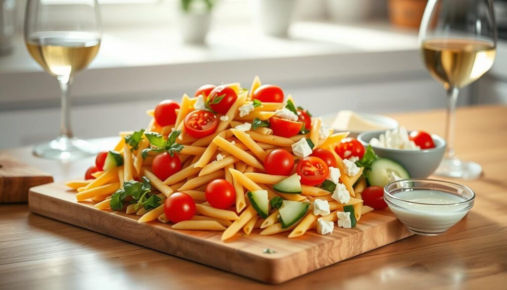 4 ingredient pasta salad preparation 4 ingredient pasta salad preparation