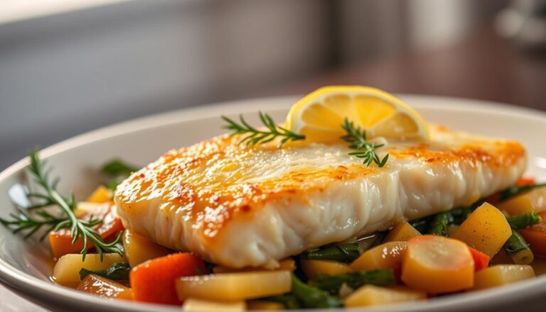 Lemon Butter Baked Cod