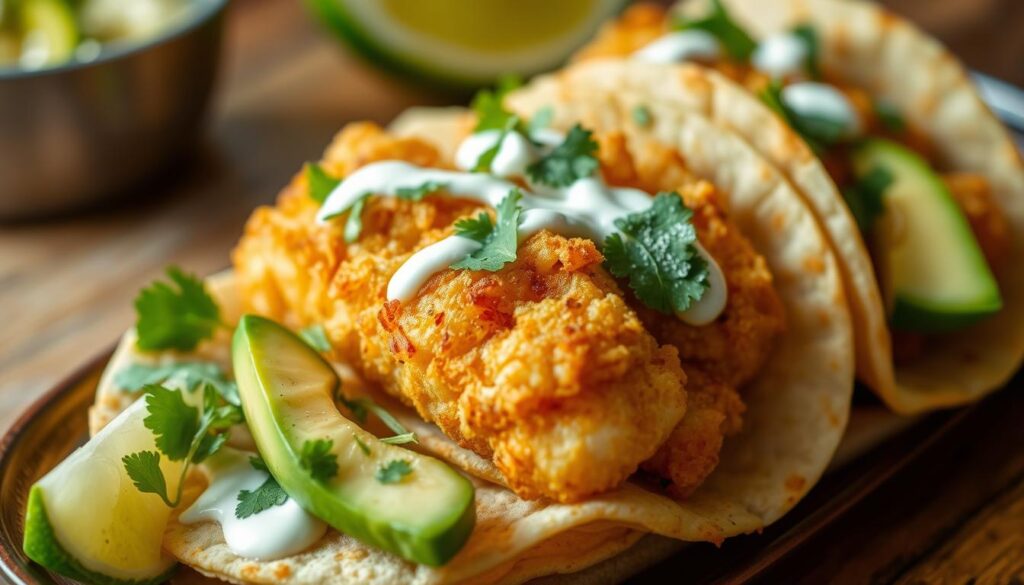 Tempura Fish Tacos Tempura Fish Tacos
