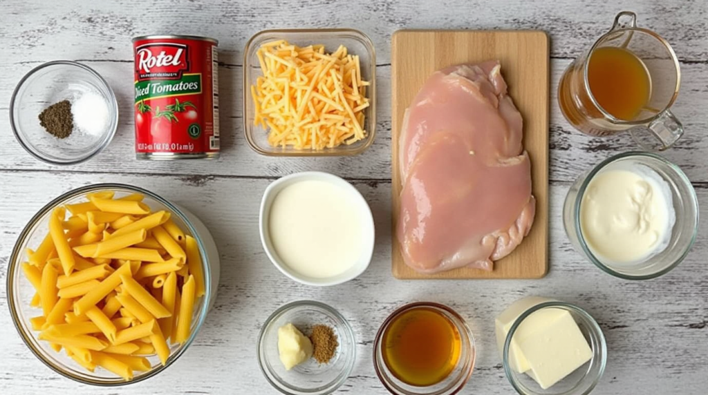 chicken rotel pasta